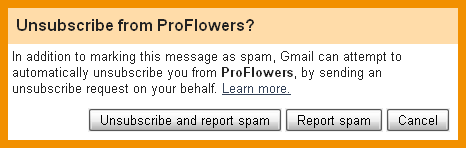 google-spam-unsubscribe